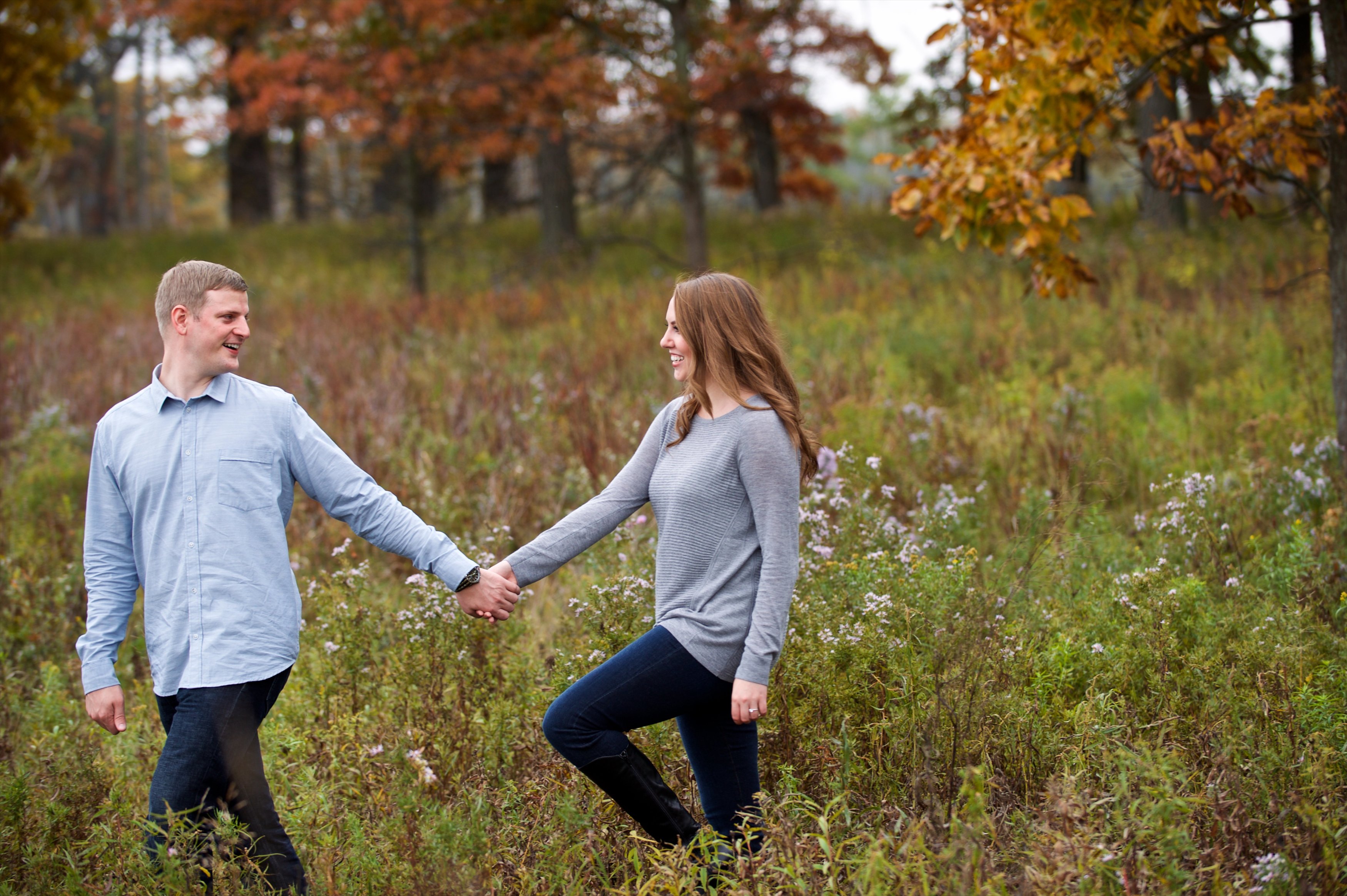 We couldn't be more happy with our gorgeous engagement photos by Beale and Wittig! These are perfect fall engagement photos with the fall colors looking so beautiful. Check them out for some engagement photo ideas! 