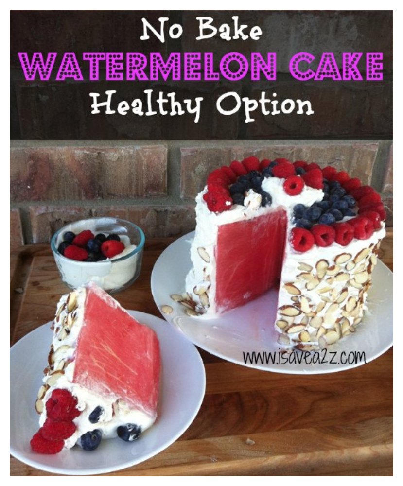Watermelon-Cake-made-with-whipped-cream