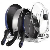 container store cookware organizer