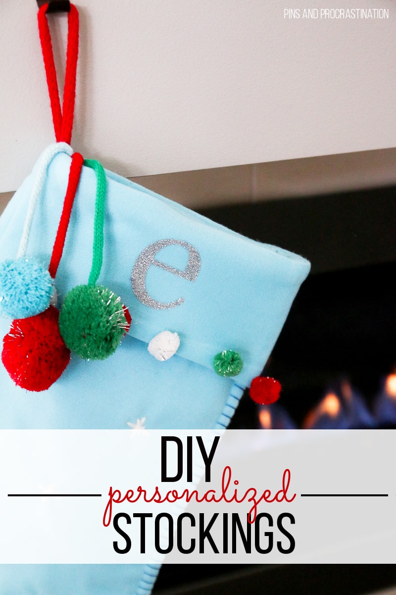 If you're looking for a fun easy way to make DIY personalized stockings, this tutorial is perfect! It's super adaptable, so you can really express your personal style. You can use any font or design you want to personalize your stockings, that way you can know exactly who each Christmas stocking belongs to. And if you have a lot of ideas, you can create them all. I absolutely love the results, and can't get enough of our super cute stockings! This is a really great Cricut project that will last you for years to come. 