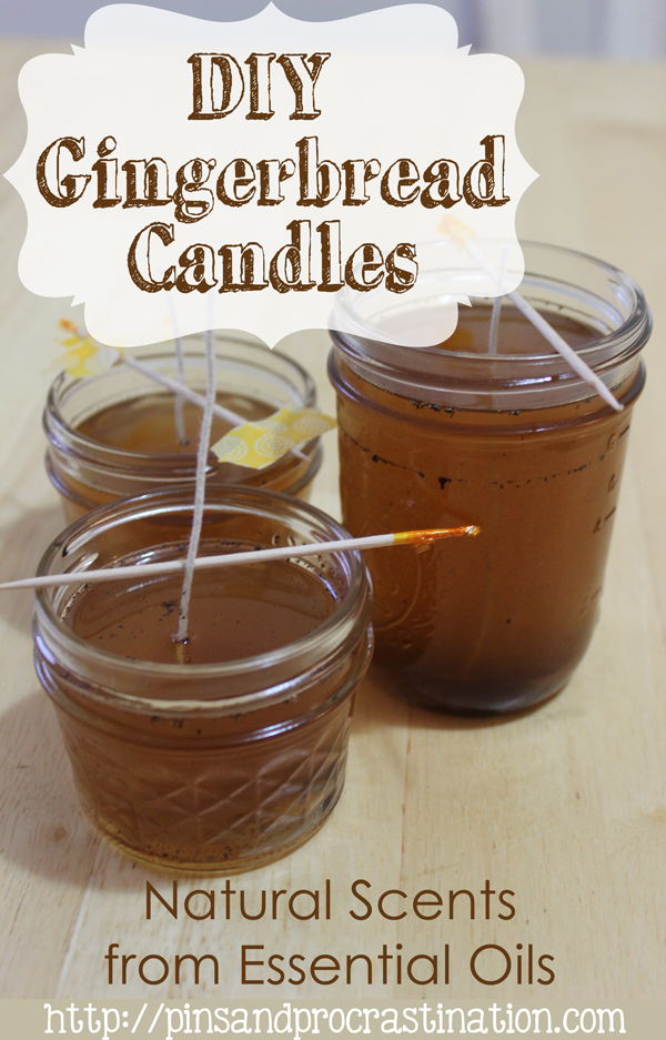 These DIY gingerbread candles are perfect to get your home in the holiday mood. They smell like christmas! They also make great gifts. If you're a little crafty and in need of a good christmas gift idea, these are perfect.