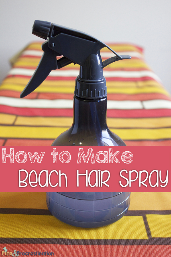How to Make Homemade Beach Salt Hair Spray