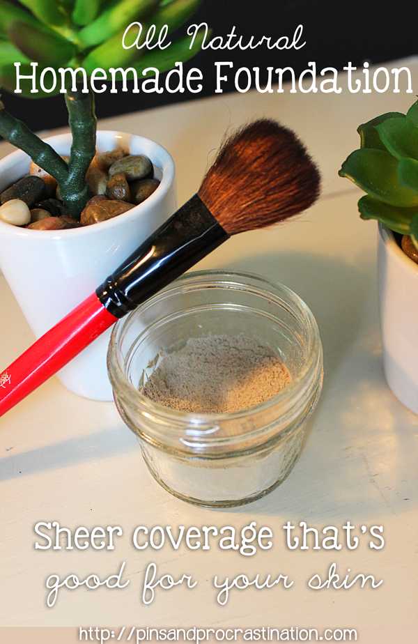 All Natural Homemade Foundation That's Good For Your Skin
