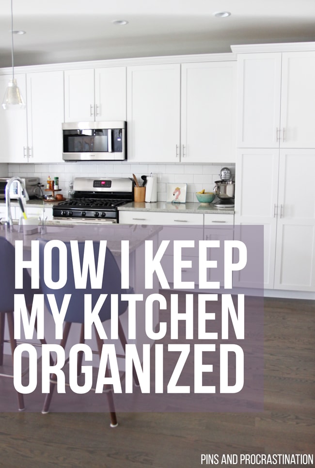 Kitchen Sink Cabinet Organization - Pins and Procrastination