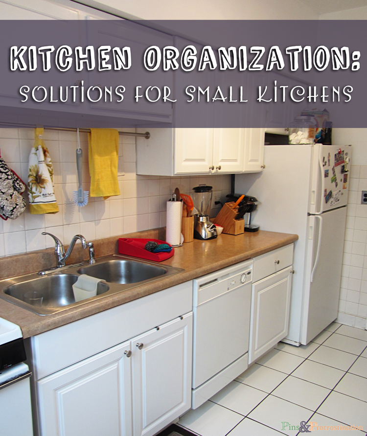 Kitchen organization can be so difficult, especially if you have a small kitchen. This small kitchen organization ideas are so great! I love the solution for pots and pans- the cabinet looks so neat and organized.