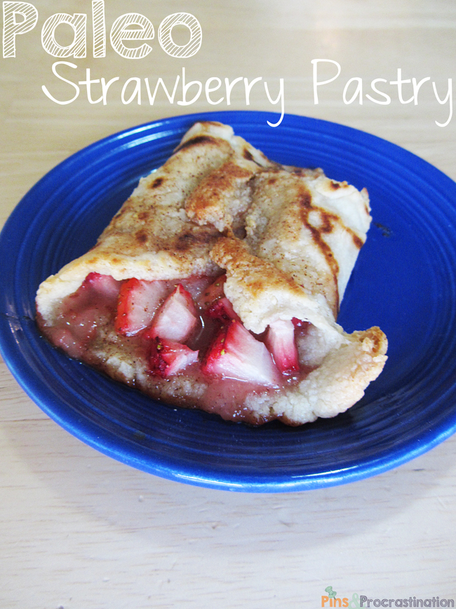 Paleo Strawberry Pastry