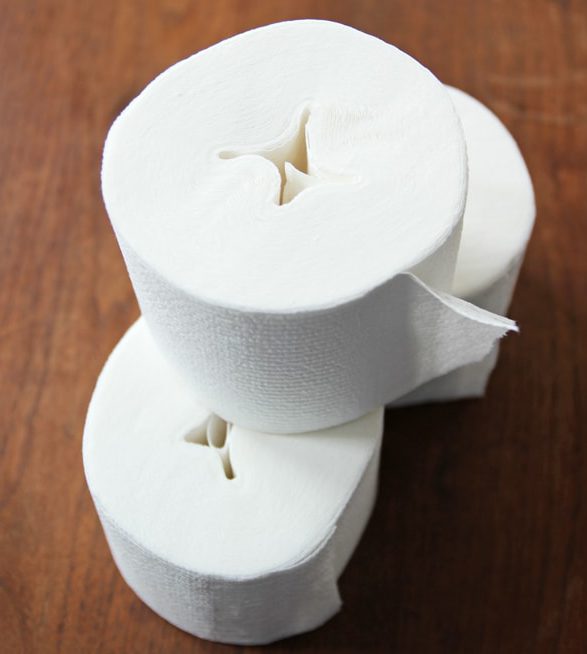 The US goes through more than 17 billion toilet paper rolls per year. New tube-free toilet paper is a huge improvement- it works just as well while reducing waste. 