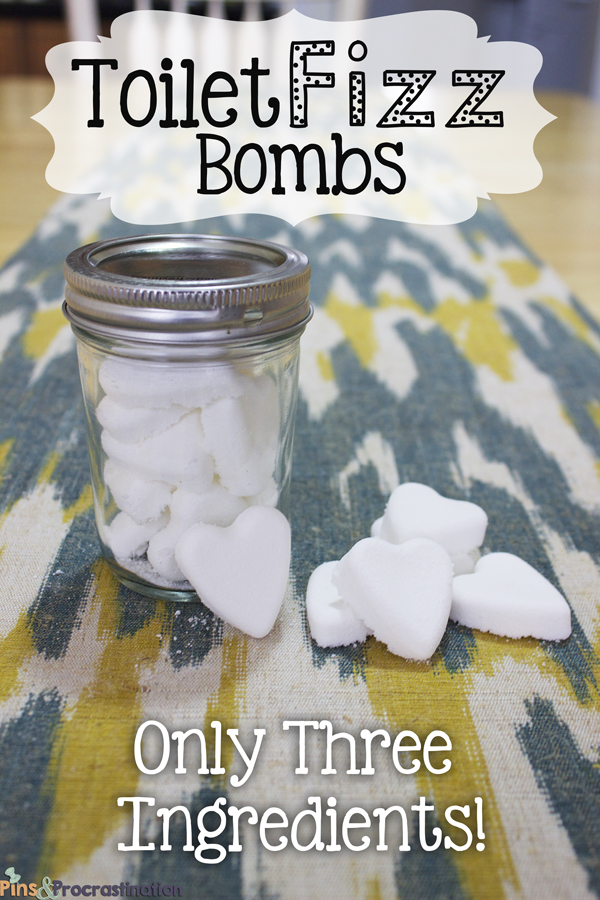 How to Make Homemade Toilet Fizz Bombs (Only Three Ingredients)