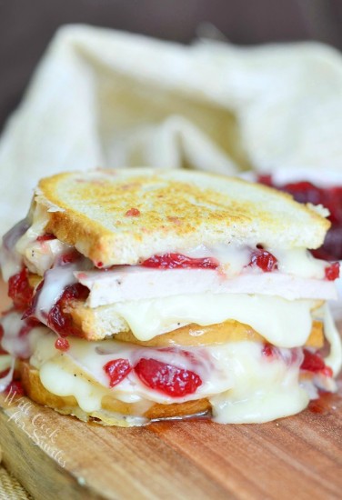 tukey cranberry brie will cook for smiles