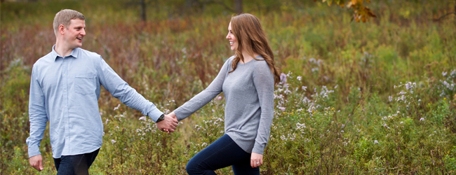 We couldn't be more happy with our gorgeous engagement photos by Beale and Wittig! These are perfect fall engagement photos with the fall colors looking so beautiful. Check them out for some engagement photo ideas!